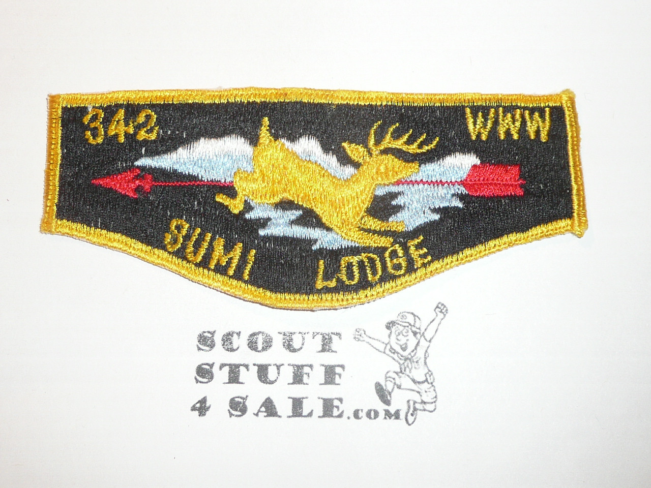 Order of the Arrow Lodge #342 Sumi s1 First Flap Patch