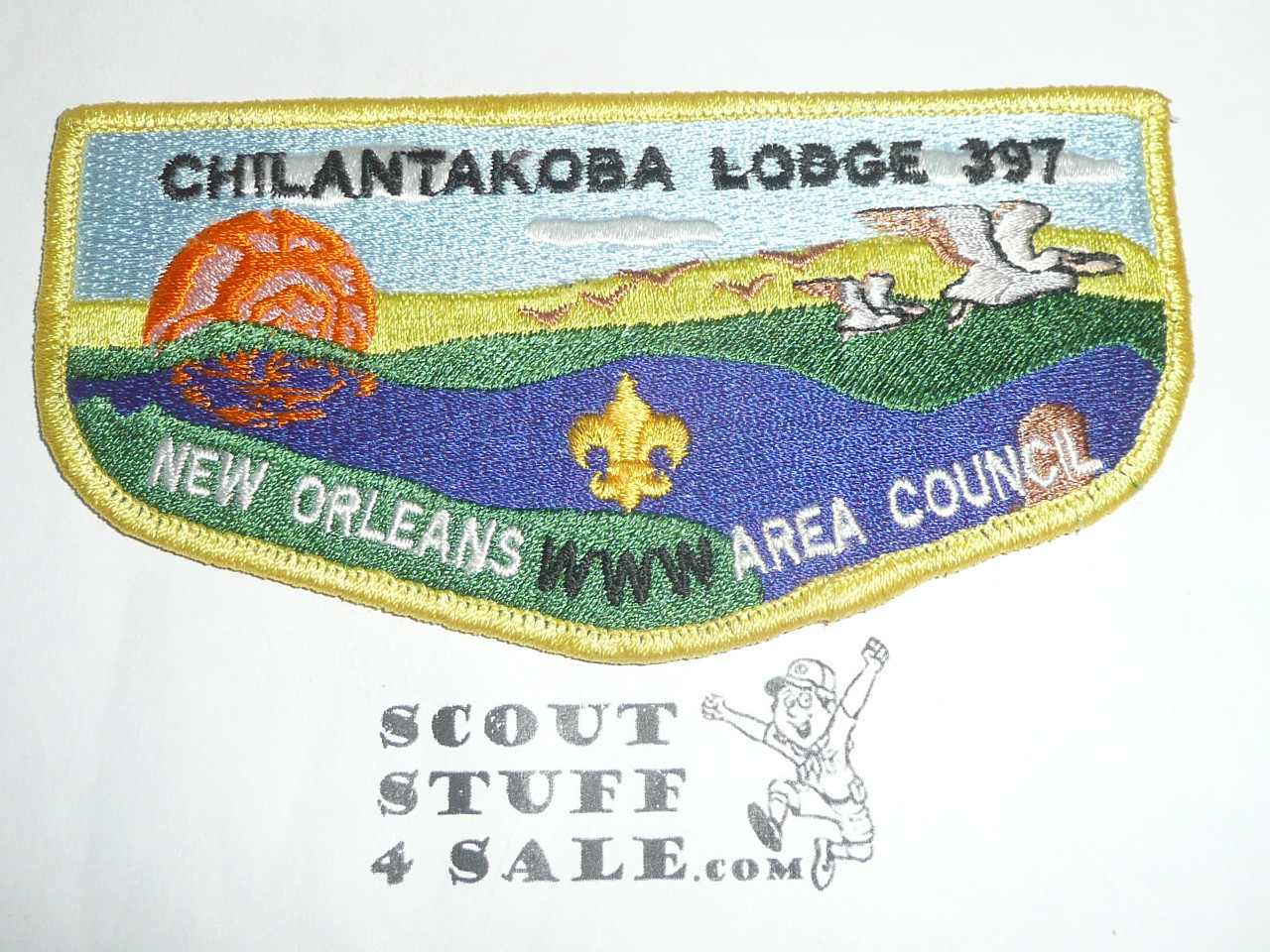 Order of the Arrow Lodge #397 Chilantakoba s35 Flap Patch