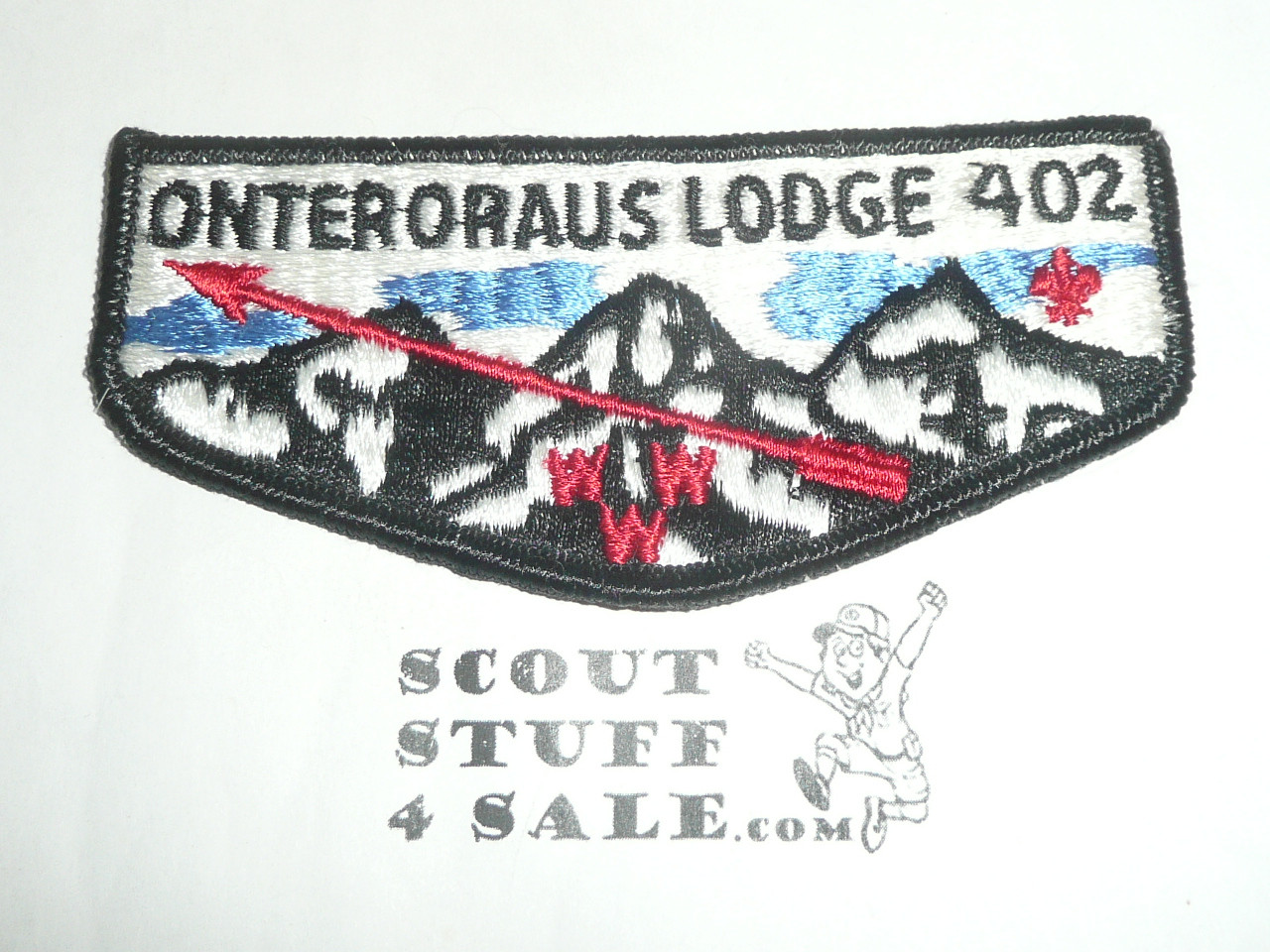 Order of the Arrow Lodge #402 Onteroraus s6 Flap Patch