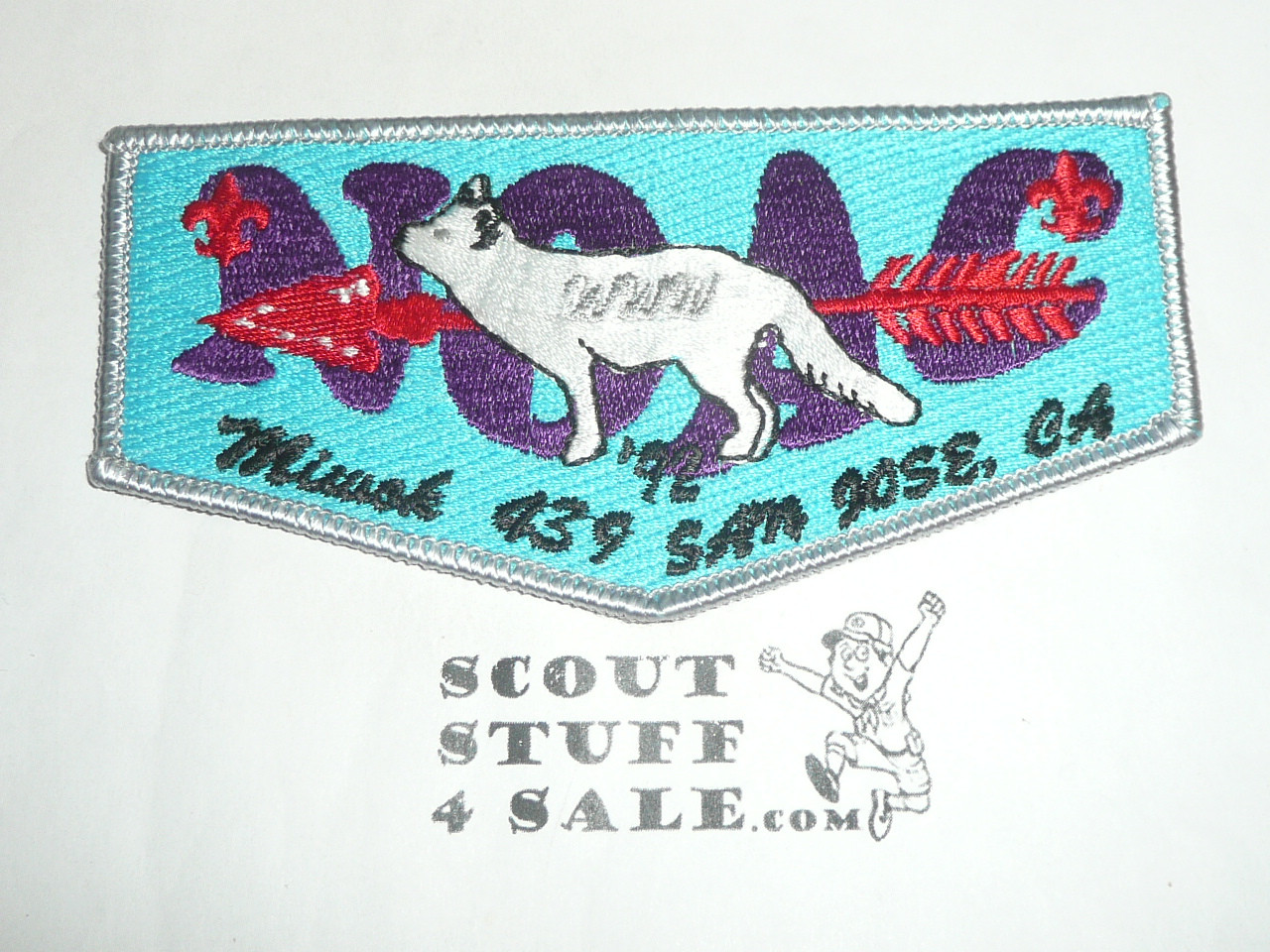 Order of the Arrow Lodge #439 Miwok s38 1992 NOAC Flap Patch