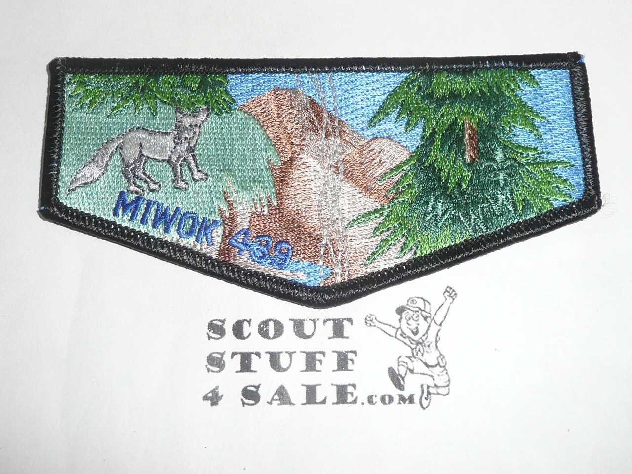 Order of the Arrow Lodge #439 Miwok s48 Flap Patch