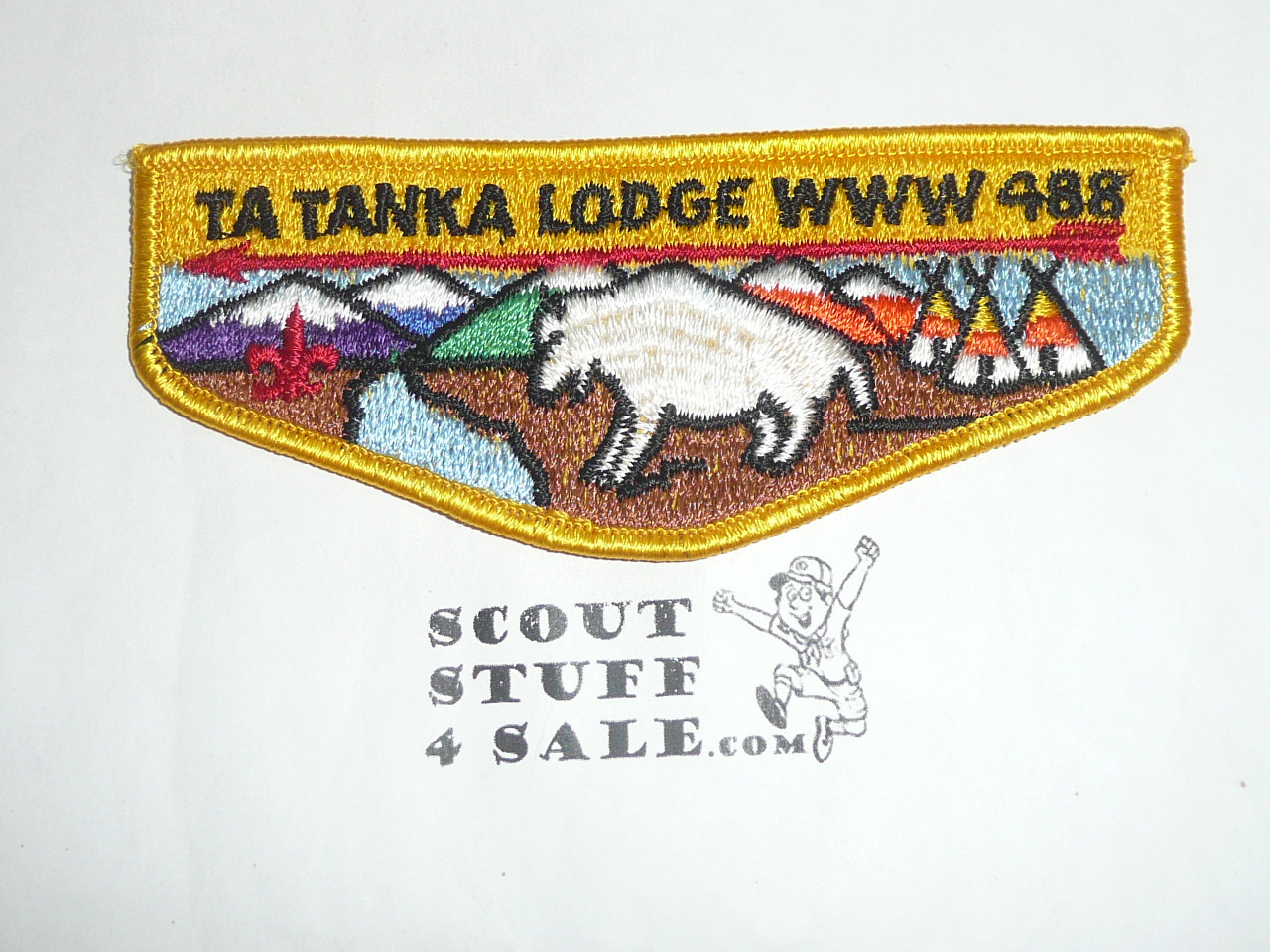 Order of the Arrow Lodge #488 Ta Tanka s10 Flap Patch