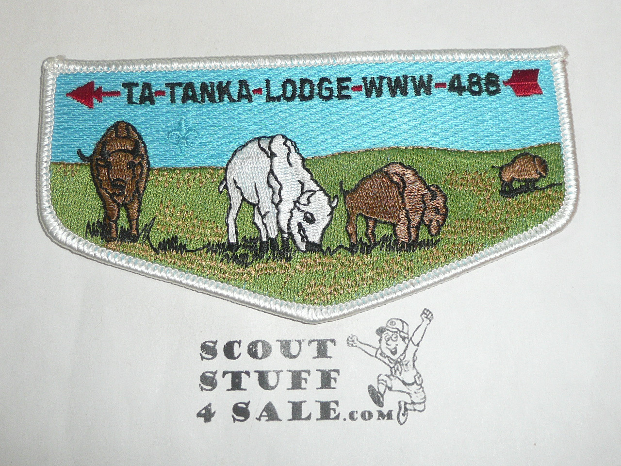 Order of the Arrow Lodge #488 Ta Tanka s27.5 Flap Patch
