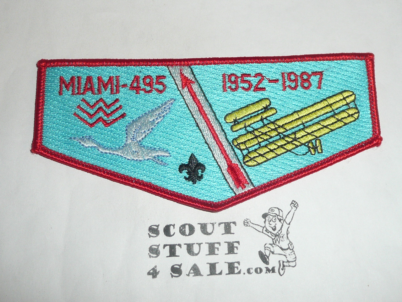 Order of the Arrow Lodge #495 Miami s5 35th Anniversary Flap Patch