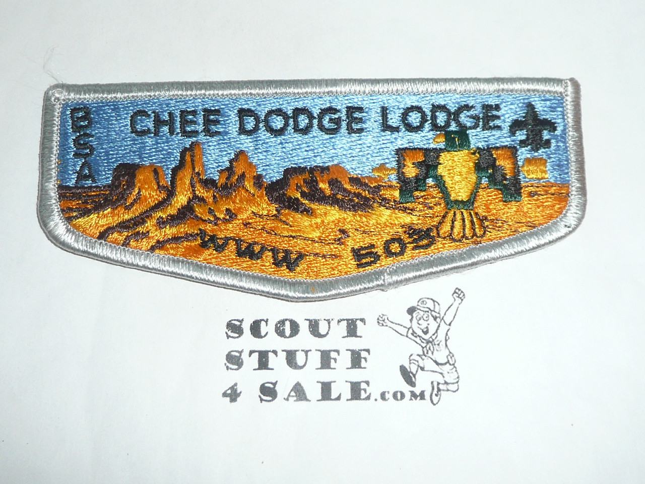 Order of the Arrow Lodge #503 Chee Dodge s6 Flap Patch