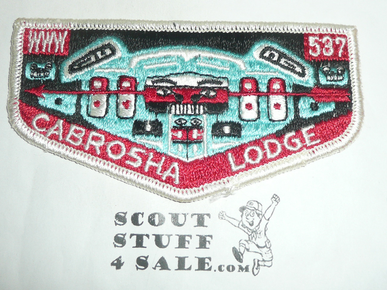 Order of the Arrow Lodge #537 Cabrosha s1 First Solid Flap Patch