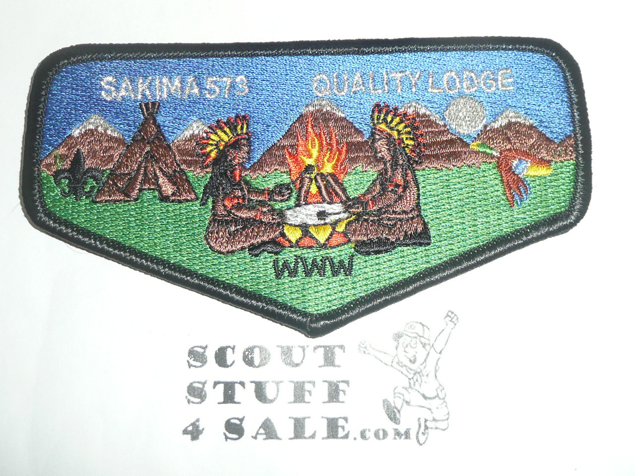 Order of the Arrow Lodge #573 Sakima S33 Flap Patch