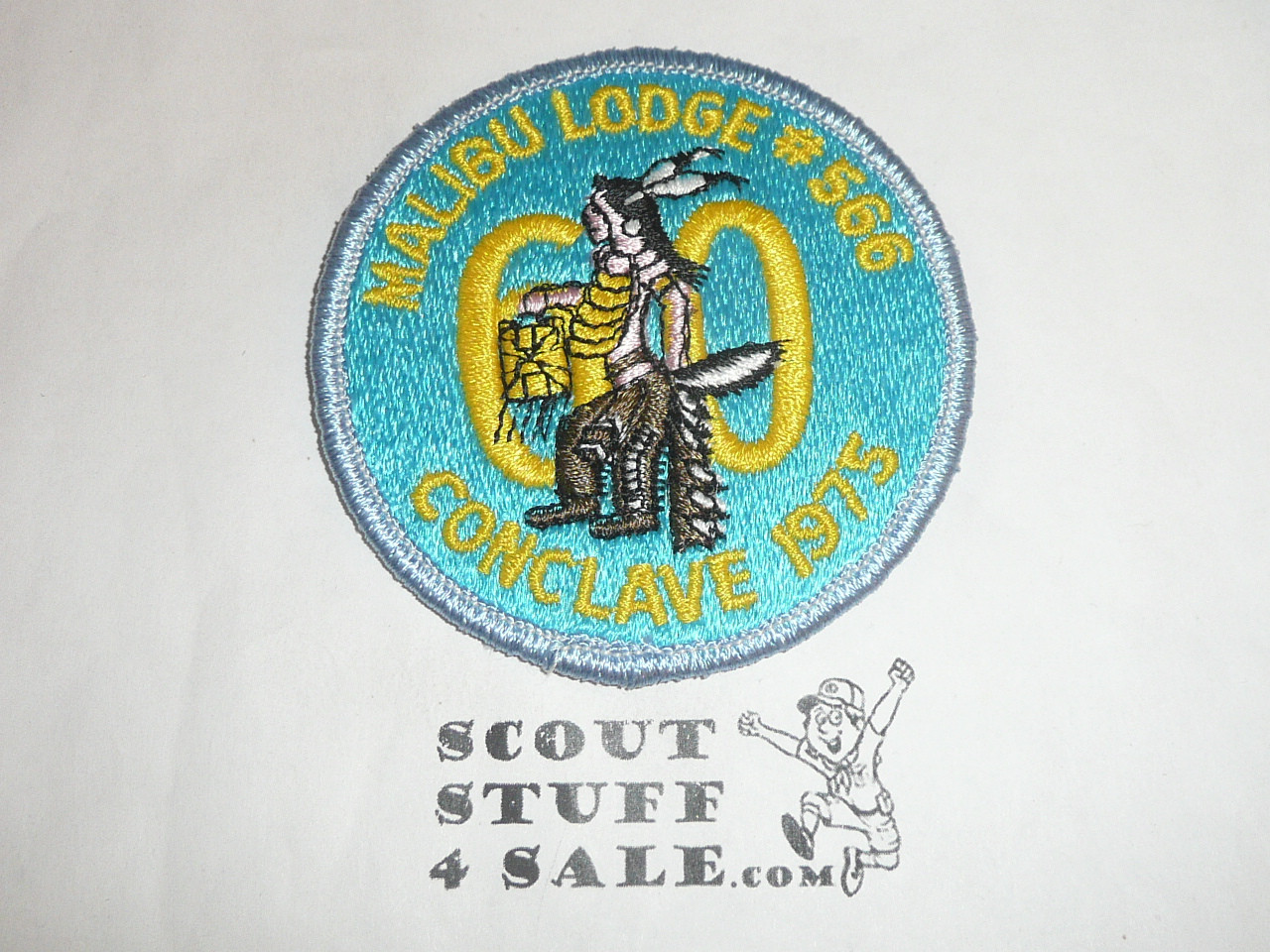 Order of the Arrow Lodge #566 Malibu 1975 Conclave STAFF Patch - Scout