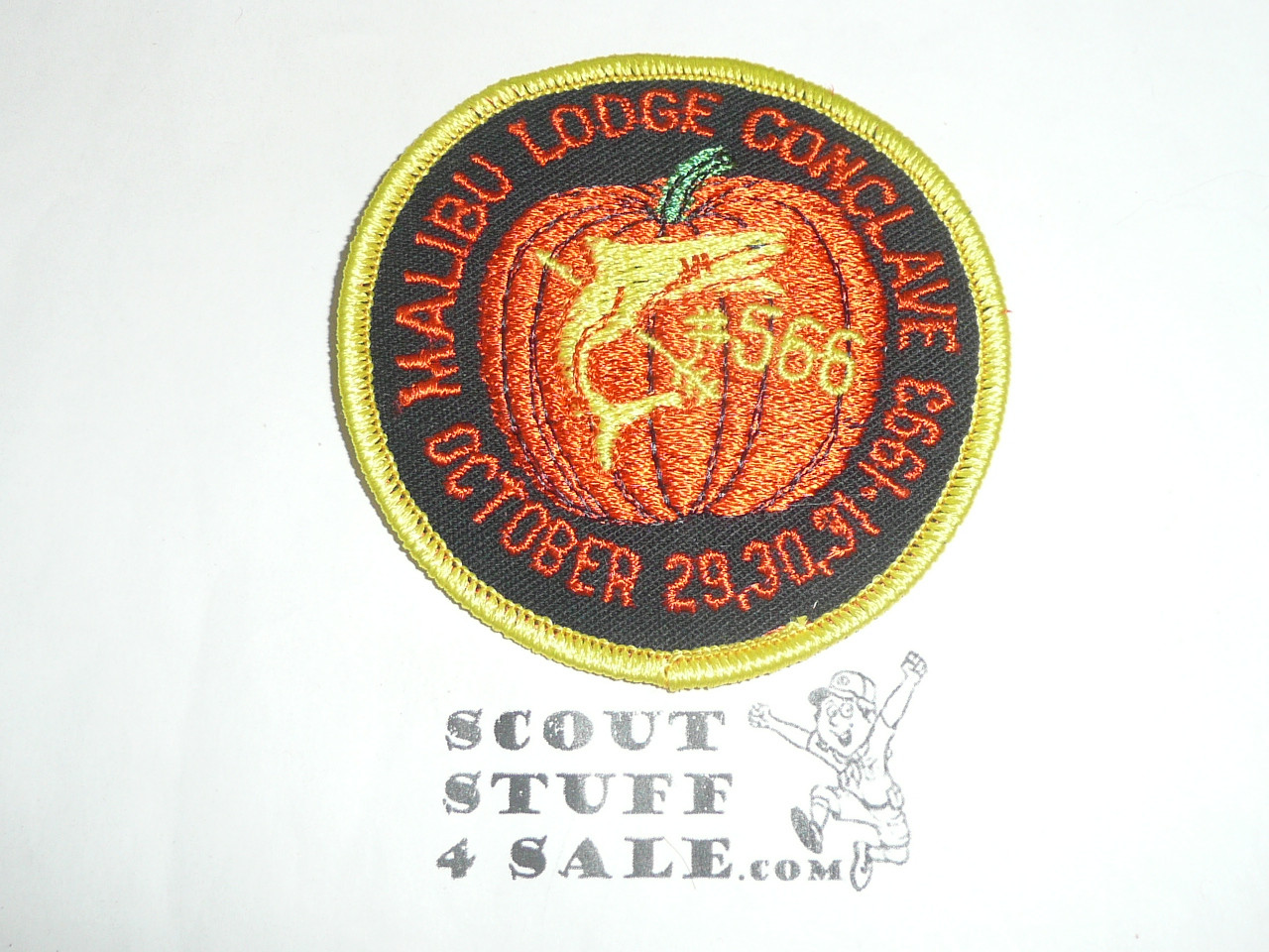 Order of the Arrow Lodge #566 Malibu 1993 Conclave STAFF Patch - Scout