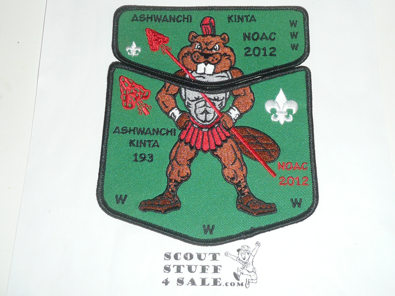 Order of the Arrow Lodge #193 Ashwanchi Kinta 2012 NOAC Flap Patch
