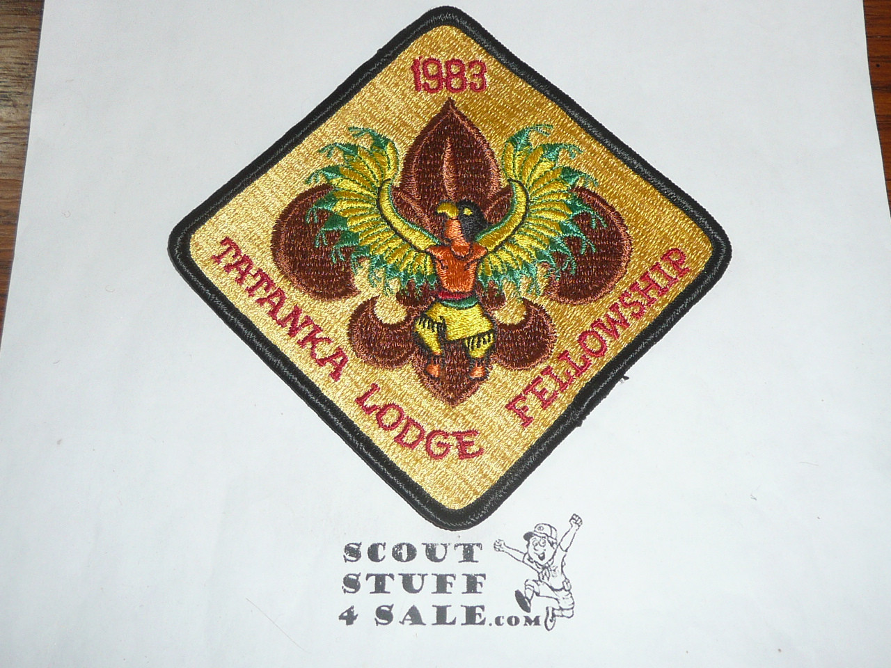 Order of the Arrow Lodge #488 Ta Tanka 1983 Fellowship Patch