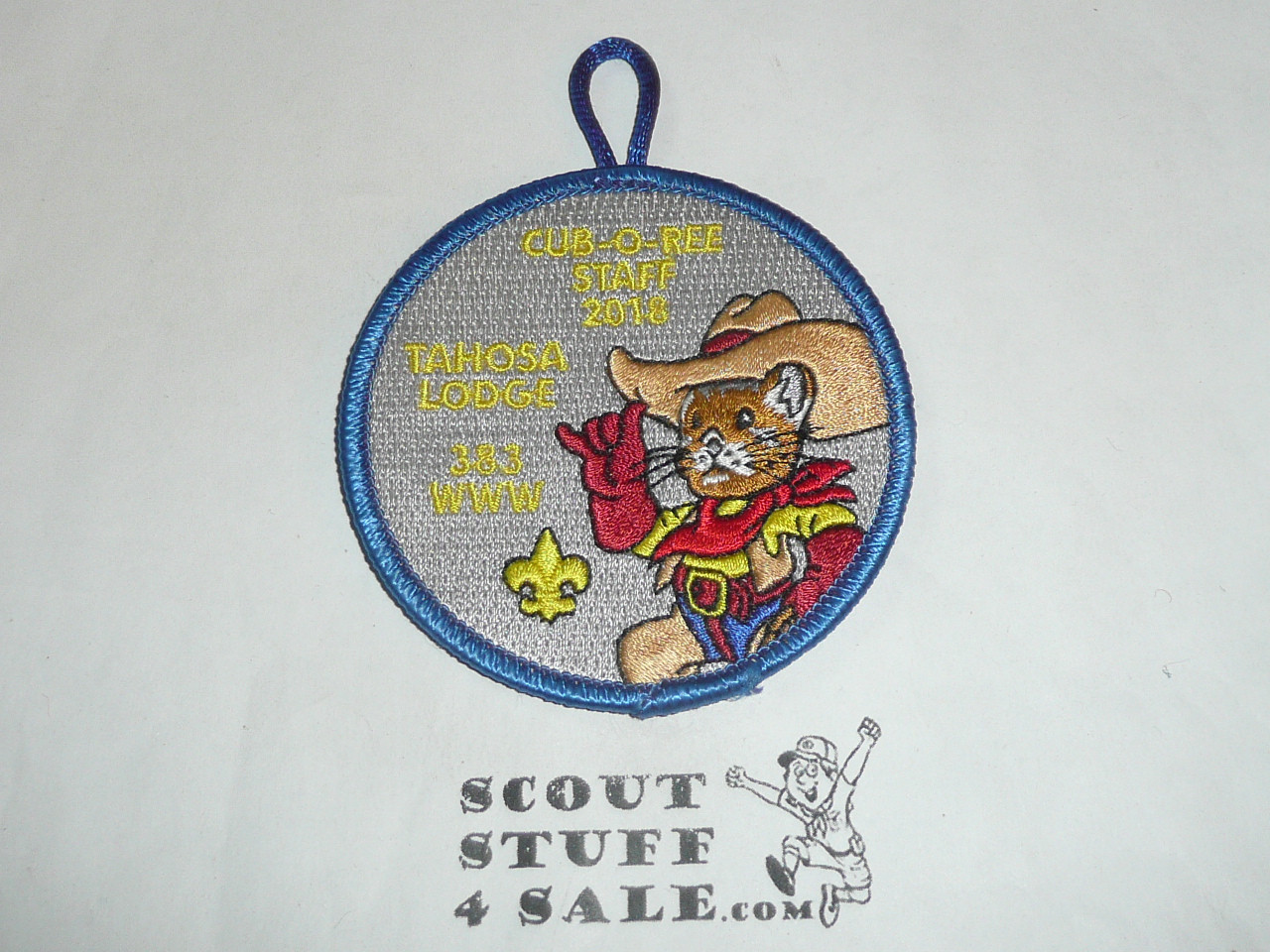 Order of the Arrow Lodge #383 Tahosa 2018 Cub-o-ree Staff Patch