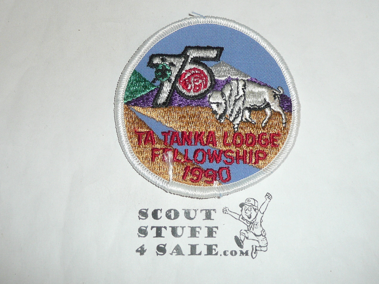 Order of the Arrow Lodge #488 Ta Tanka 1990 Fellowship Patch