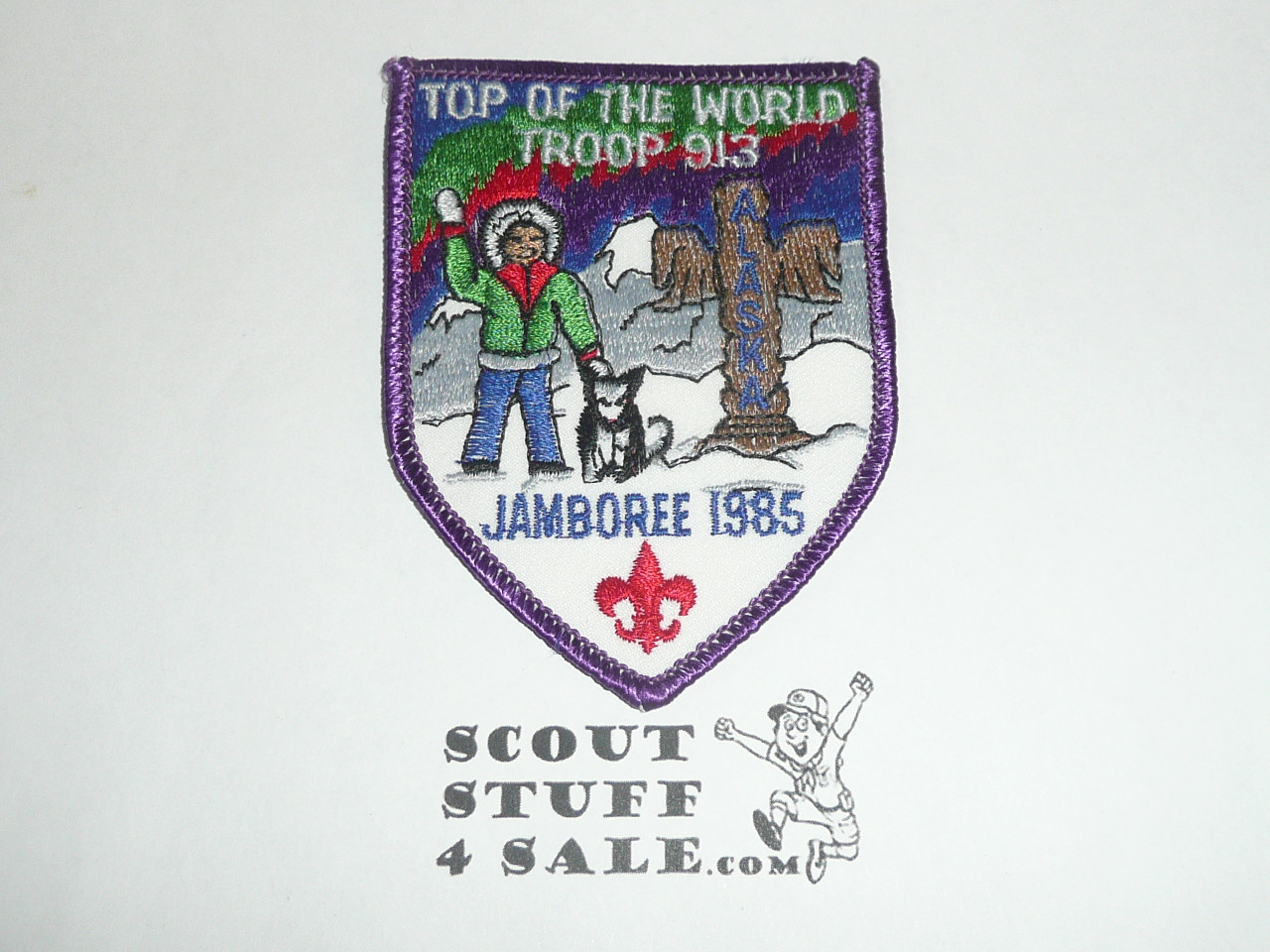 1985 National Jamboree JSP - Alaska Troop 913 Contingent Patch