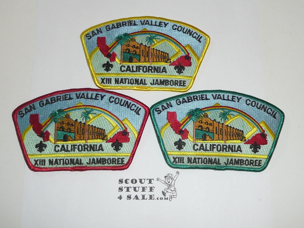 1993 National Jamboree JSP - San Gabriel Valley Council Set