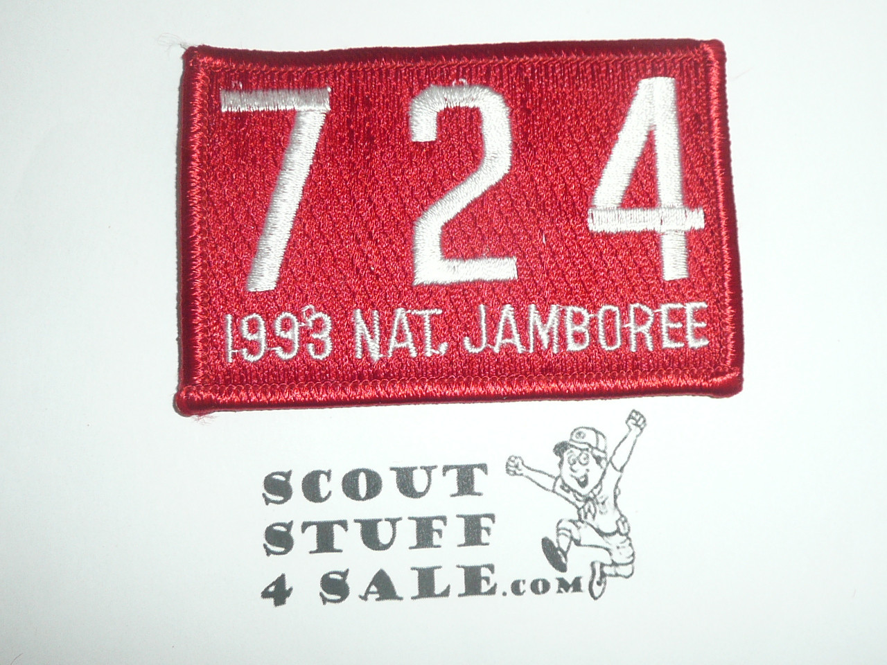 1993 National Jamboree JSP - San Gabriel Valley Council Troop 724 Patch