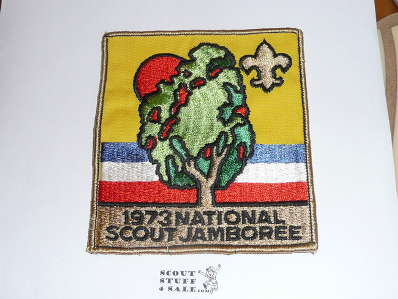 1973 National Jamboree Back / Jacket Patch, lite use