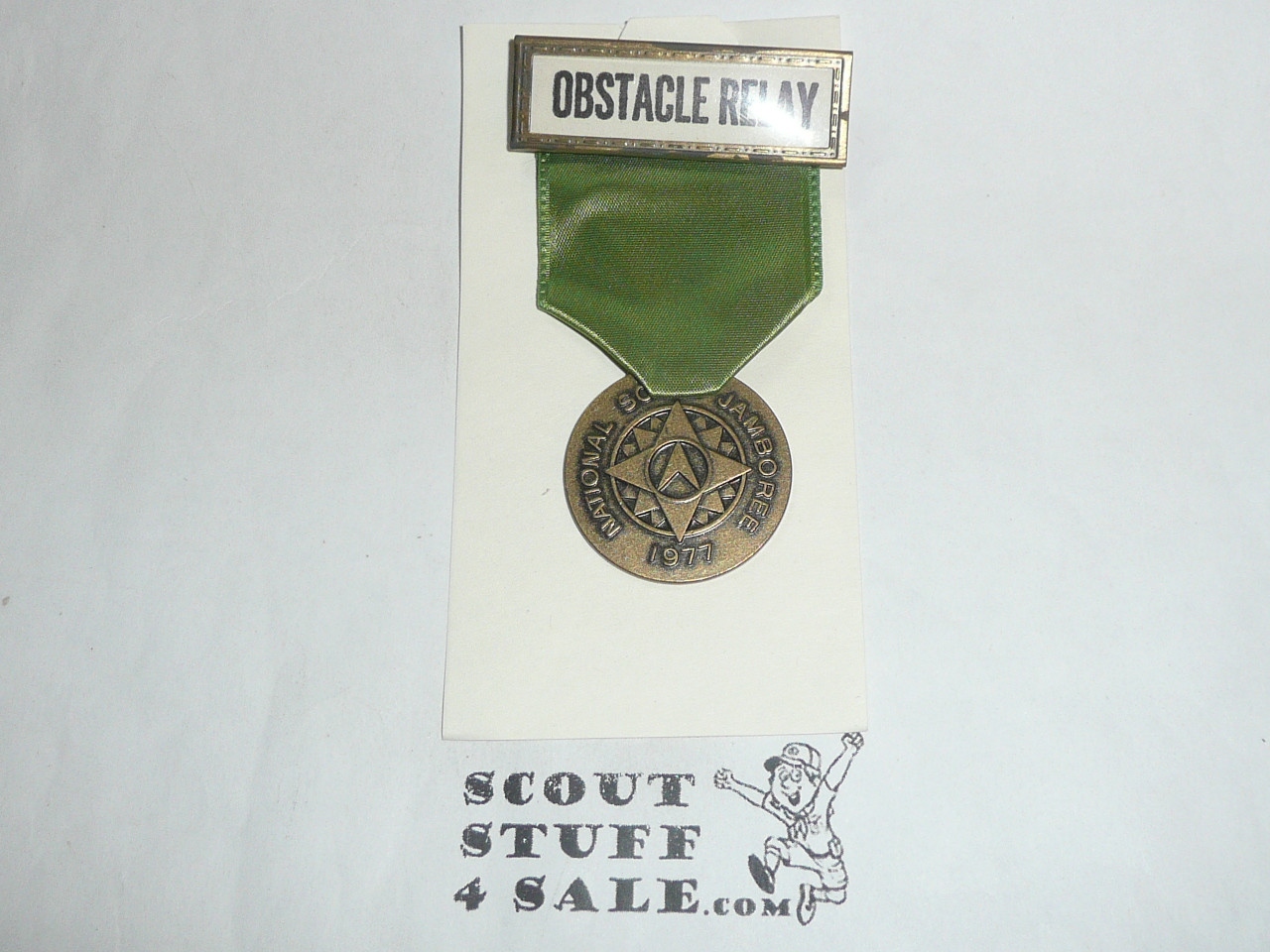 1977 National Jamboree Contest Medal, Obstacle Relay