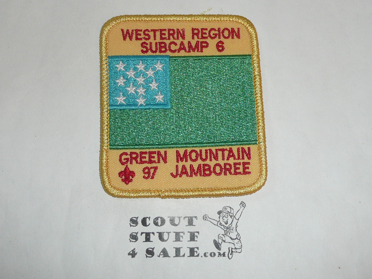 1997 National Jamboree Western Region Subcamp 6 Patch