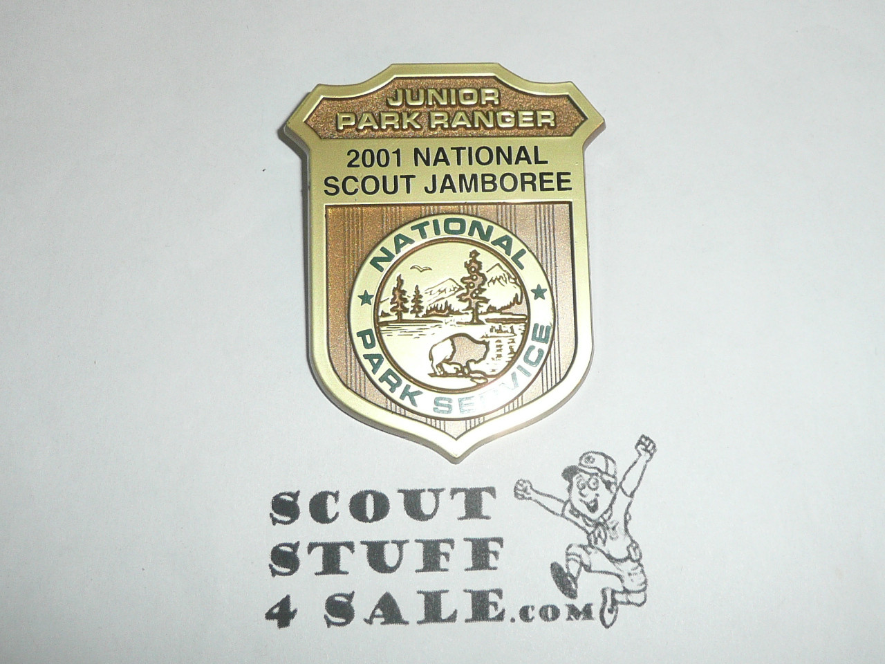 2001 National Jamboree National Park Service Badge