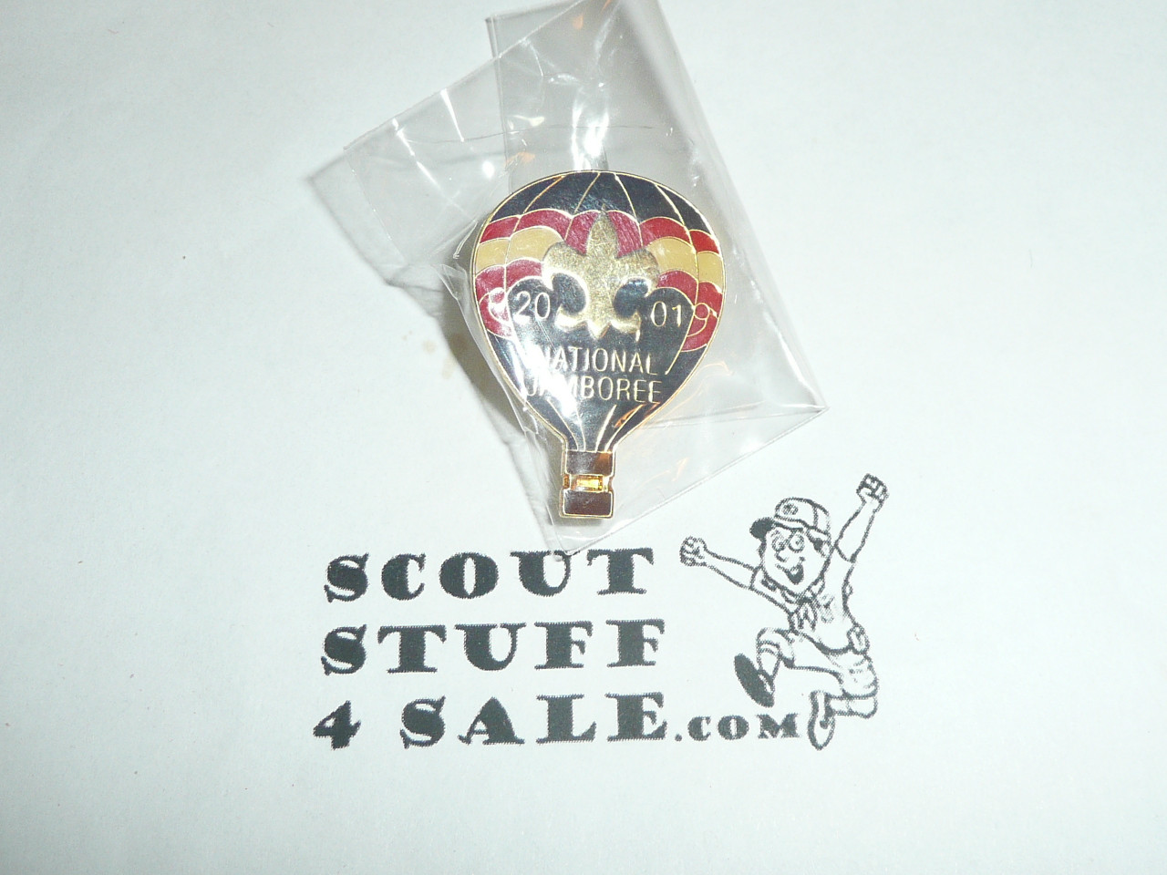 2001 National Jamboree Balloon Pin