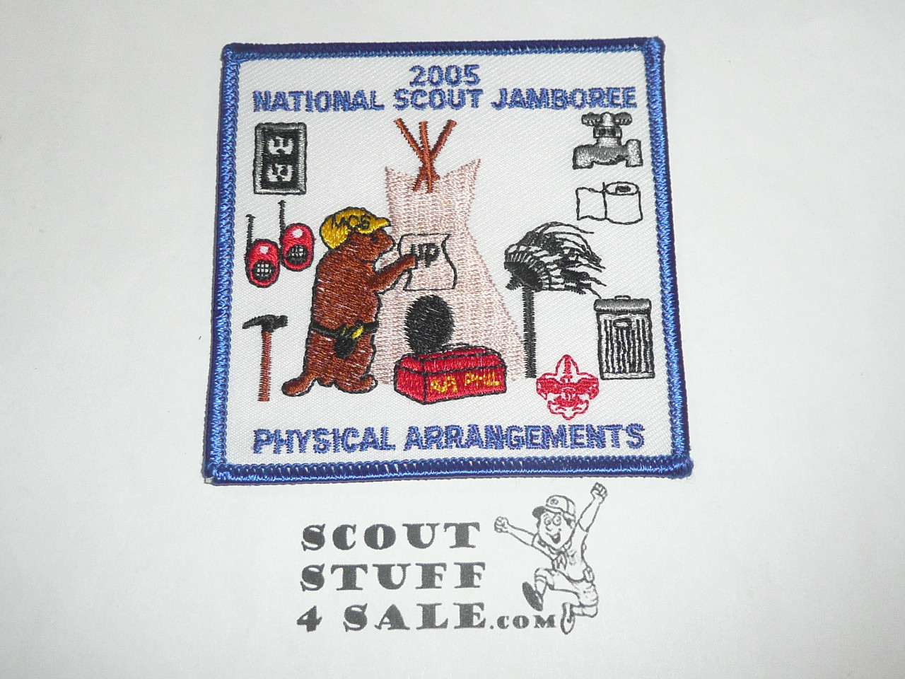 2005 National Jamboree Physical Arrangements STAFF Patch