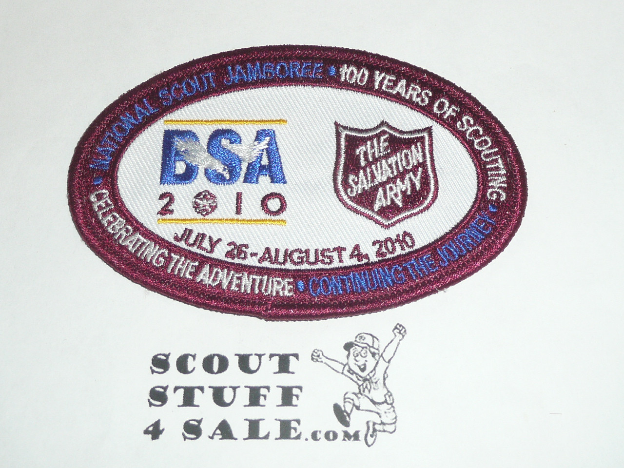 2010 National Jamboree Salvation Army Patch