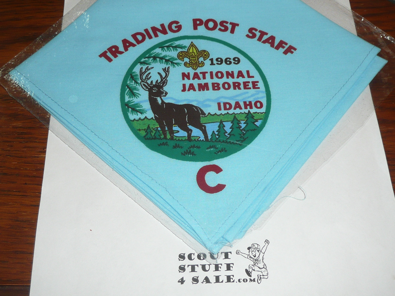 1969 National Jamboree Trading Post C Staff Neckerchief