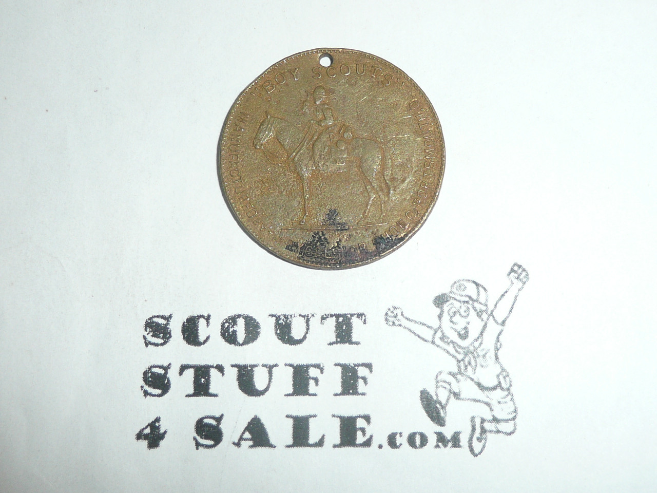 Excelsior Shoe Company Teens Boy Scout Coin / Token , Version 3