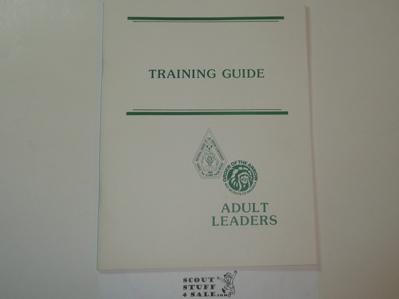 National Order of the Arrow Conference (NOAC), 1986 Training Guide