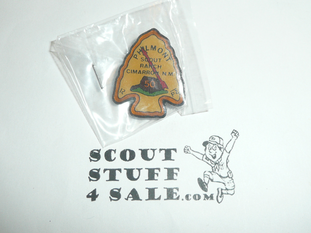 Philmont Scout Ranch, 1989 Order of the Arrow Philmont Trek Arrowhead Pin