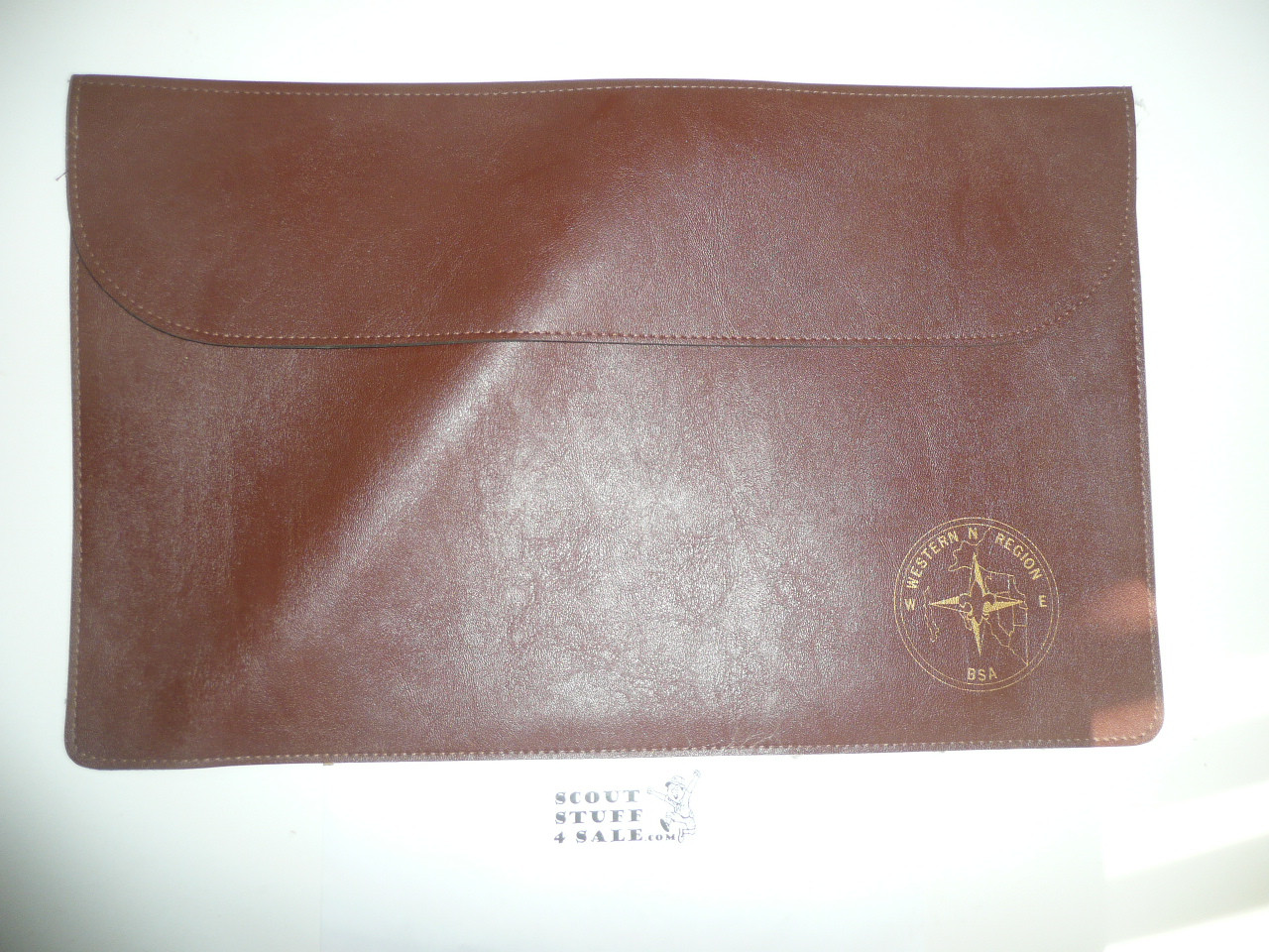 Western Region Leather Portfolio - Old