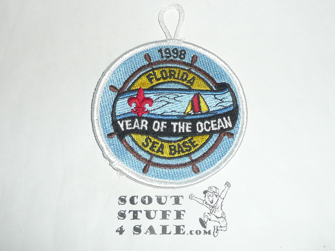 Florida High Adventure Sea base 1998 Patch, year of the Ocean