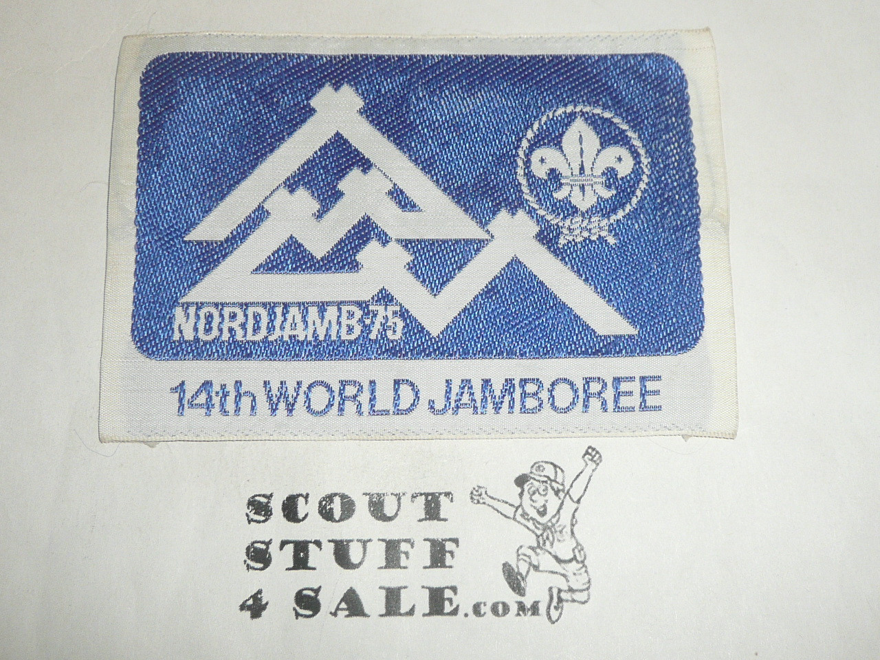 1975 World Jamboree woven patch