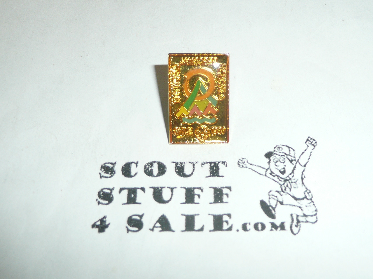 1999 World Jamboree Pin, gold