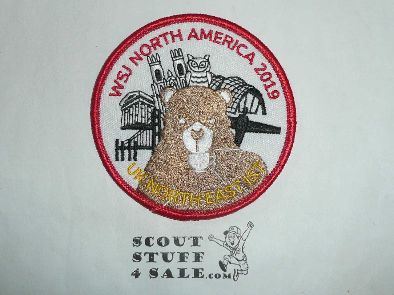 2019 Boy Scout World Jamboree United Kingdom North East IST Patch