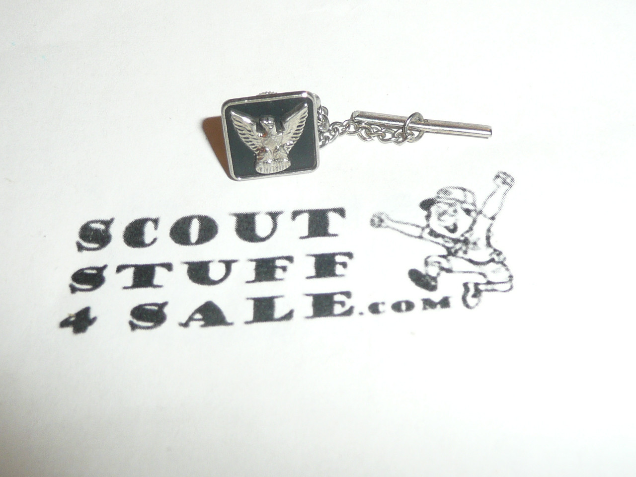 Eagle Scout Tie Tack / Pin, STERLING