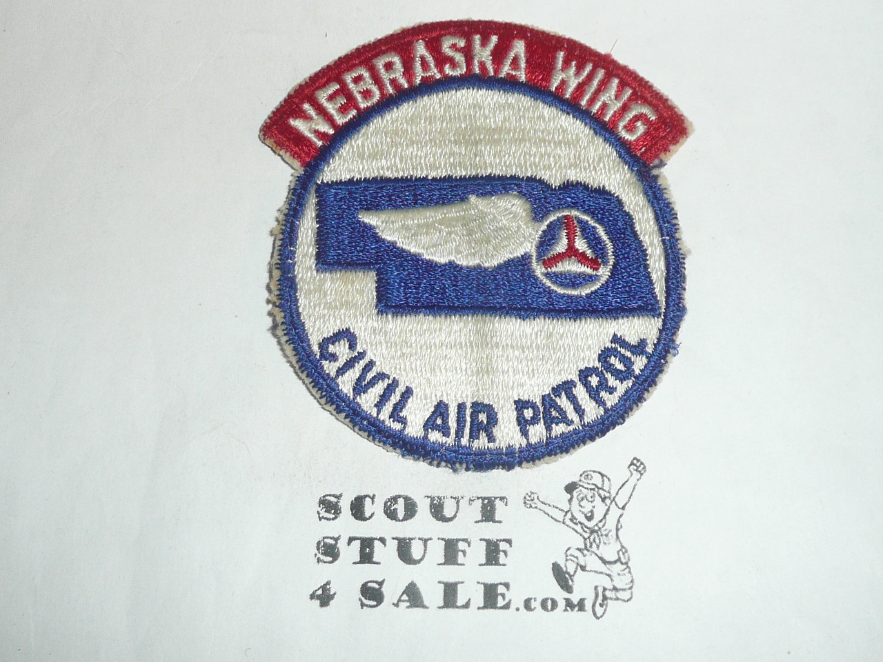 WWII Civil Air Patrol Nebraska Wing Patch