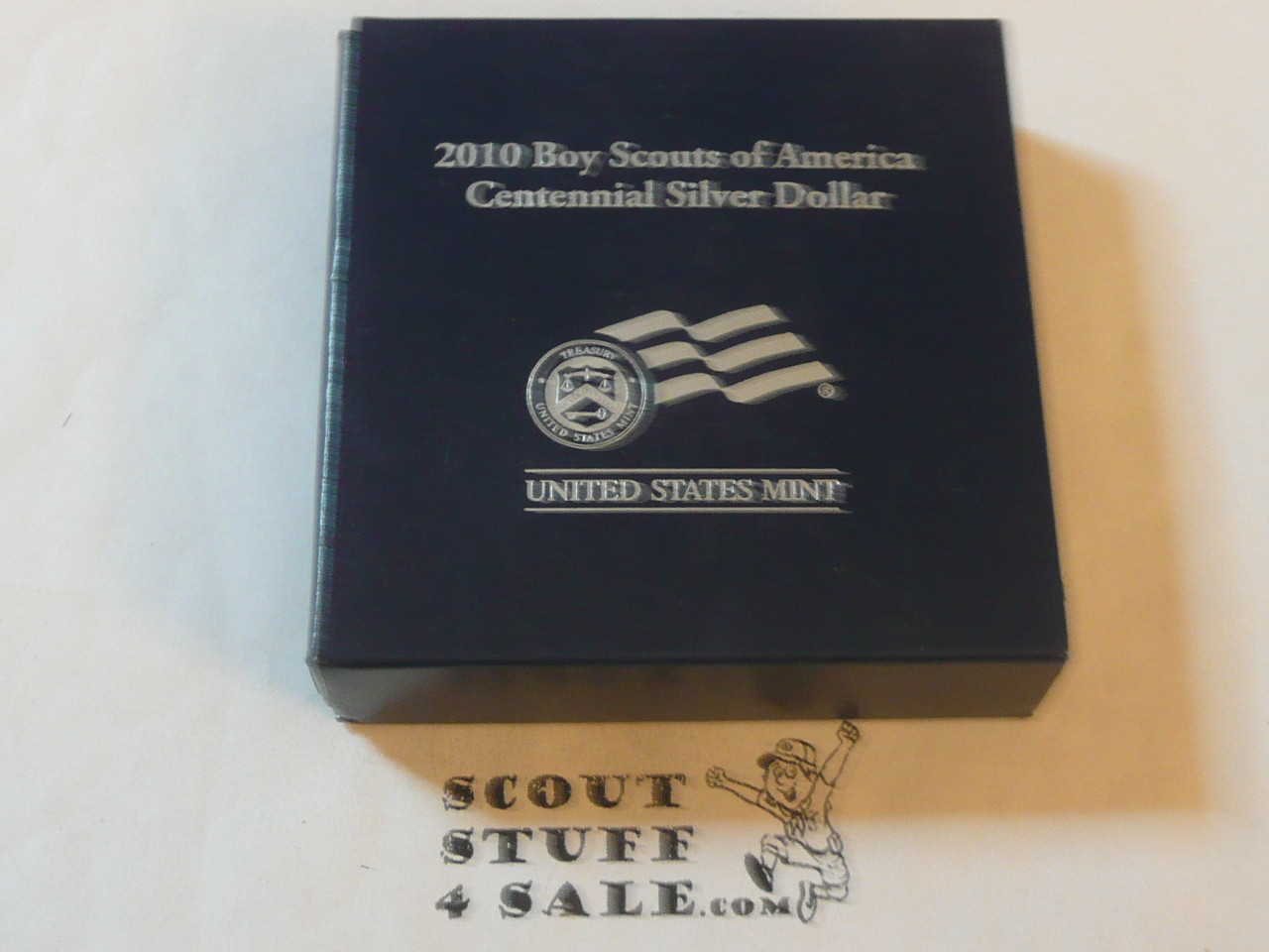 2010 Boy Scouts of America 100th Anniversary Silver Dollar Coin, PROOF, US Mint