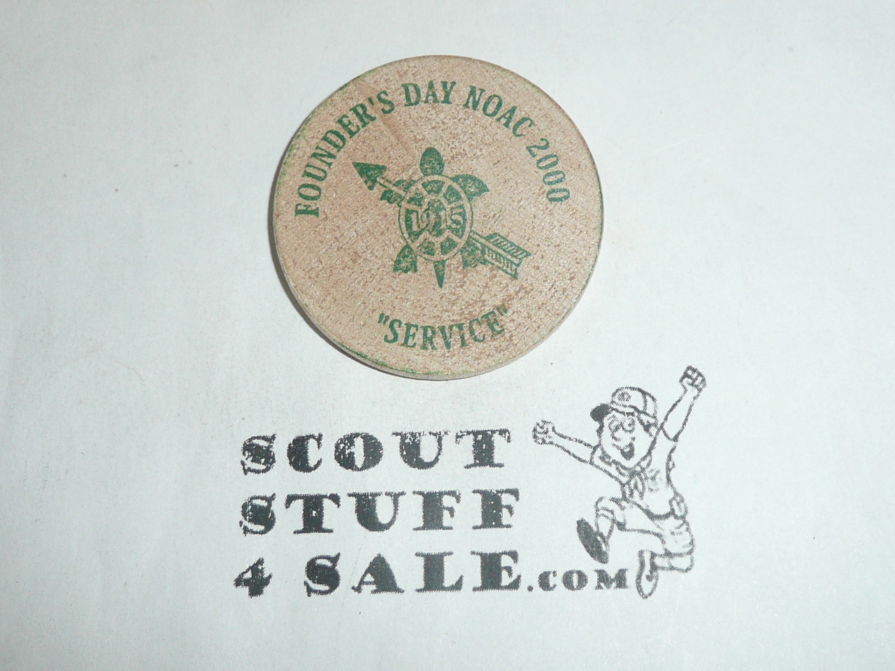 National Order of the Arrow Conference (NOAC), 2000 Founder's Day Service Wooden Nickel