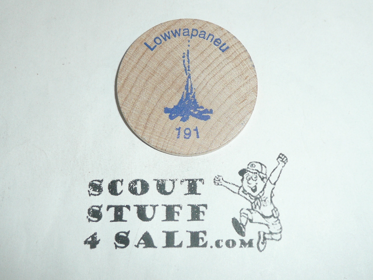 Order of the Arrow Lodge #191 Lowwapaneu Wooden Nickel