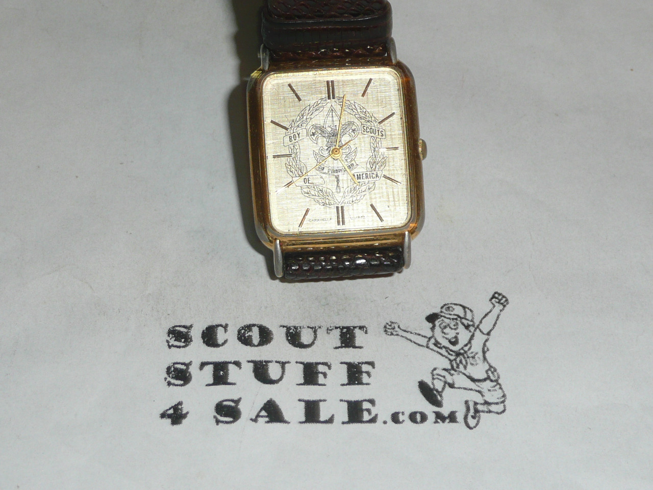 Chief Scout Executive's Winter Circle Bulova Quartz Watch, minimal wear