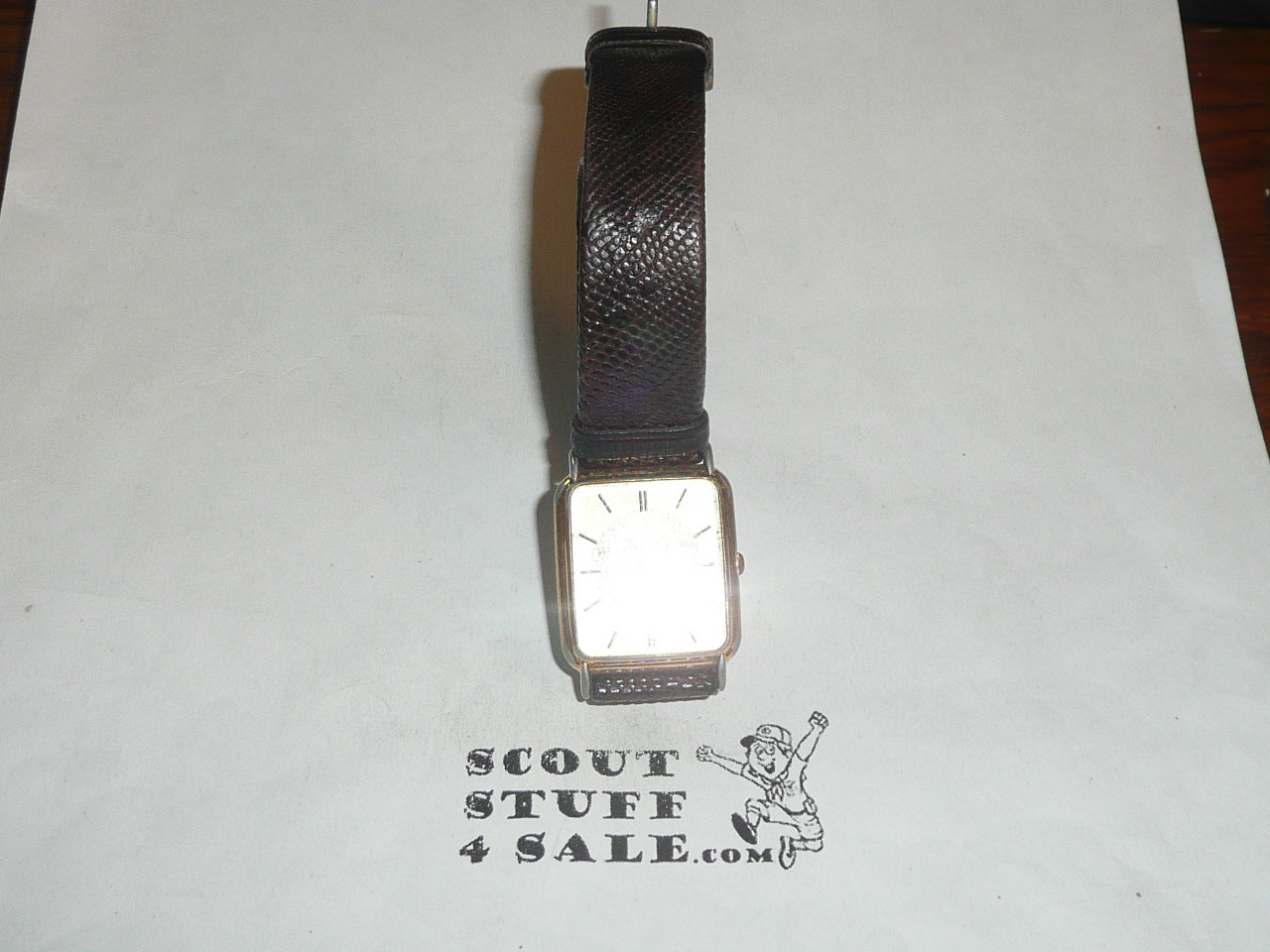 Chief Scout Executive's Winter Circle Bulova Quartz Watch, minimal wear