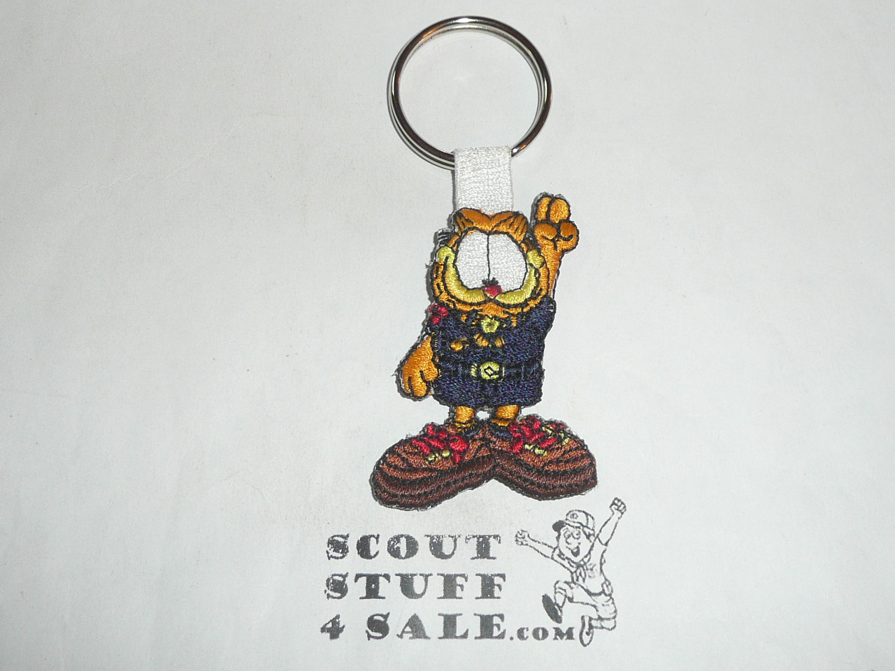 Cub Scout Garfield Key Ring