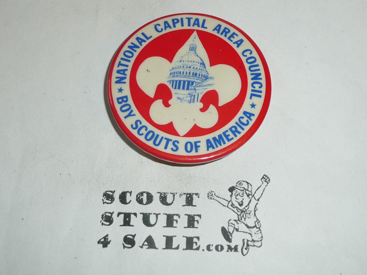 National Capital Area Council Boy Scout Button