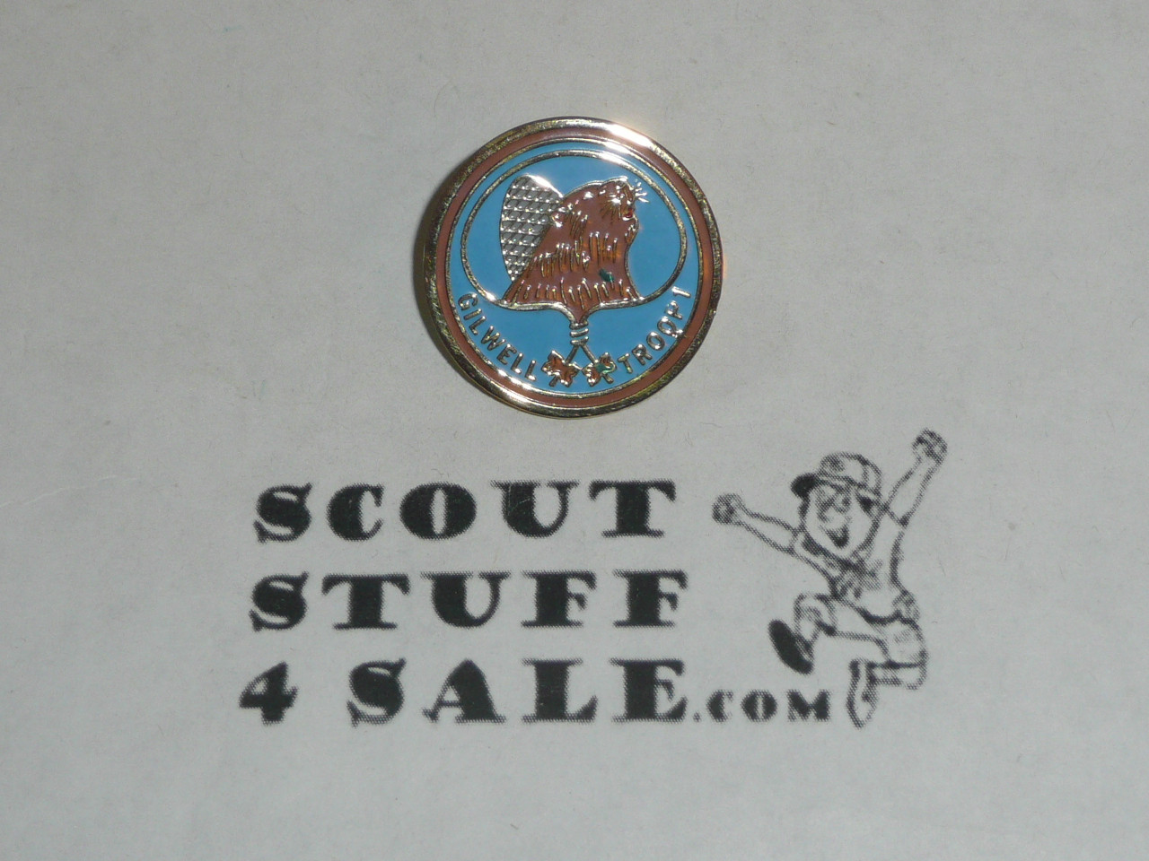 Wood Badge Gilwell Troop 1 Beaver Pin