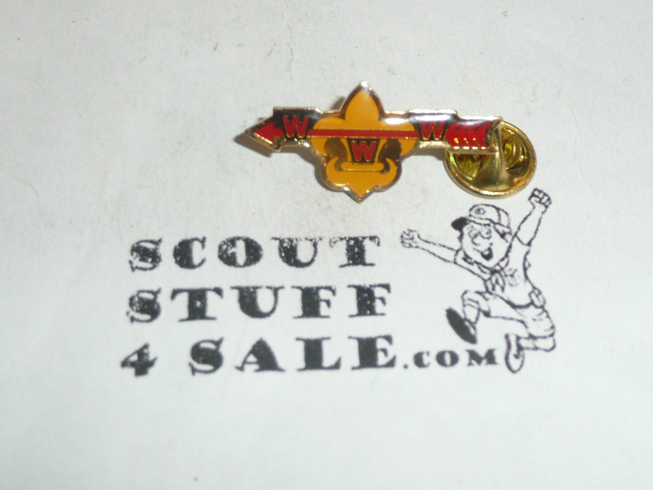 Order of the Arrow fld and Arrow Pin - Scout