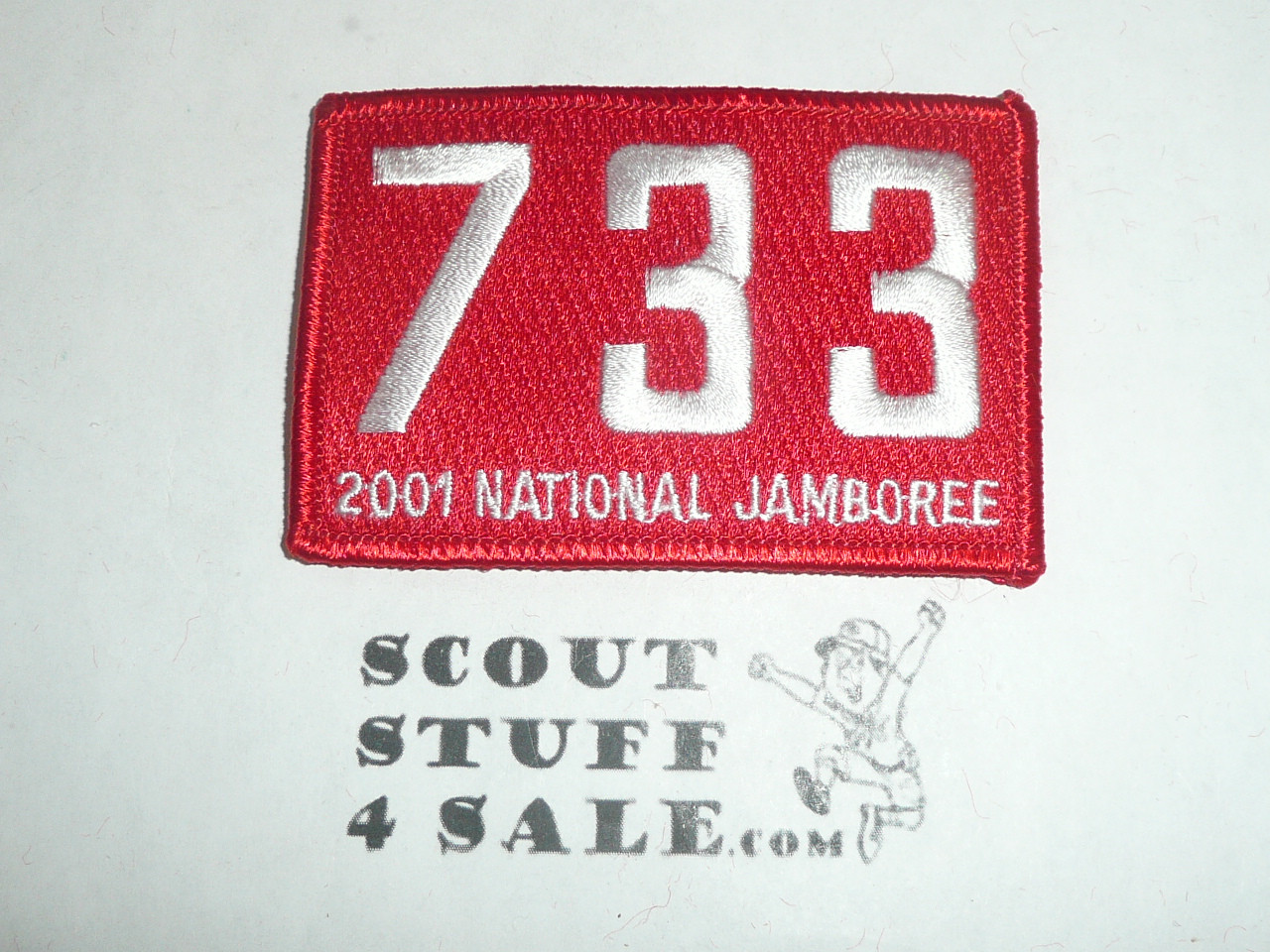 2001 National Jamboree JSP - San Gabriel Valley Council Troop 733 Patch