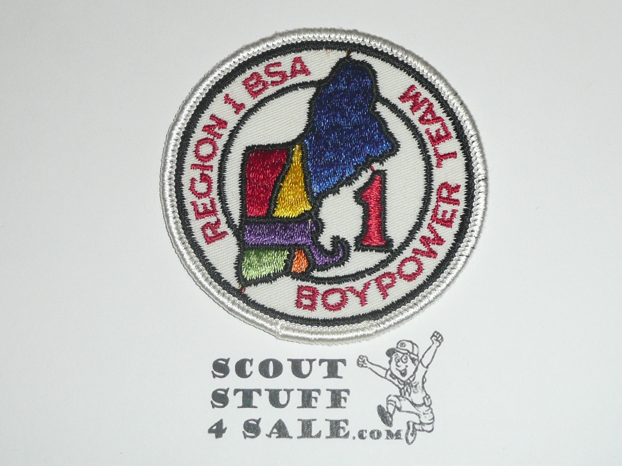 Region 1 r6 Twill Patch - Boy Scout