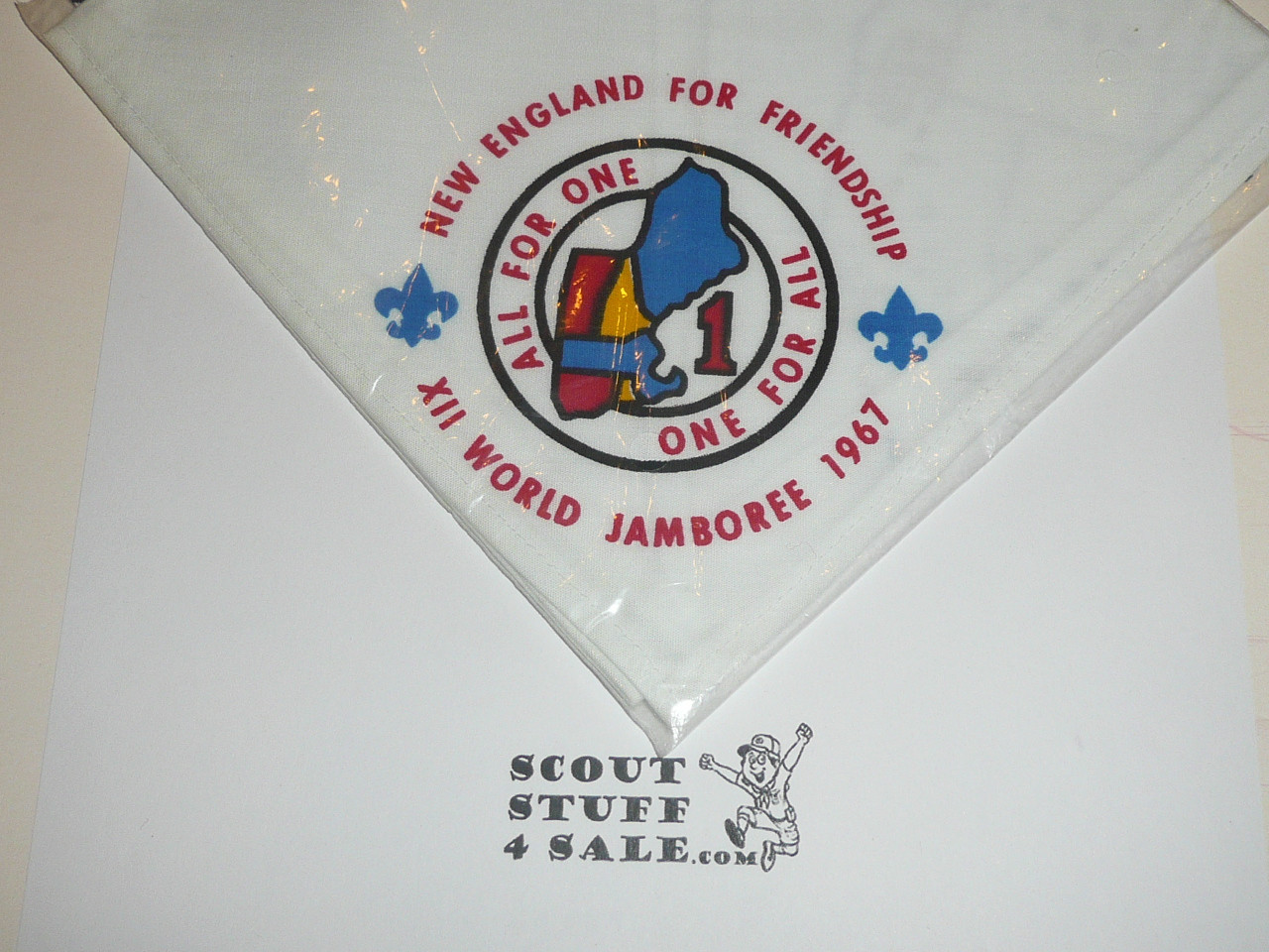 Region 1 1967 World Jamboree Contingent Neckerchief